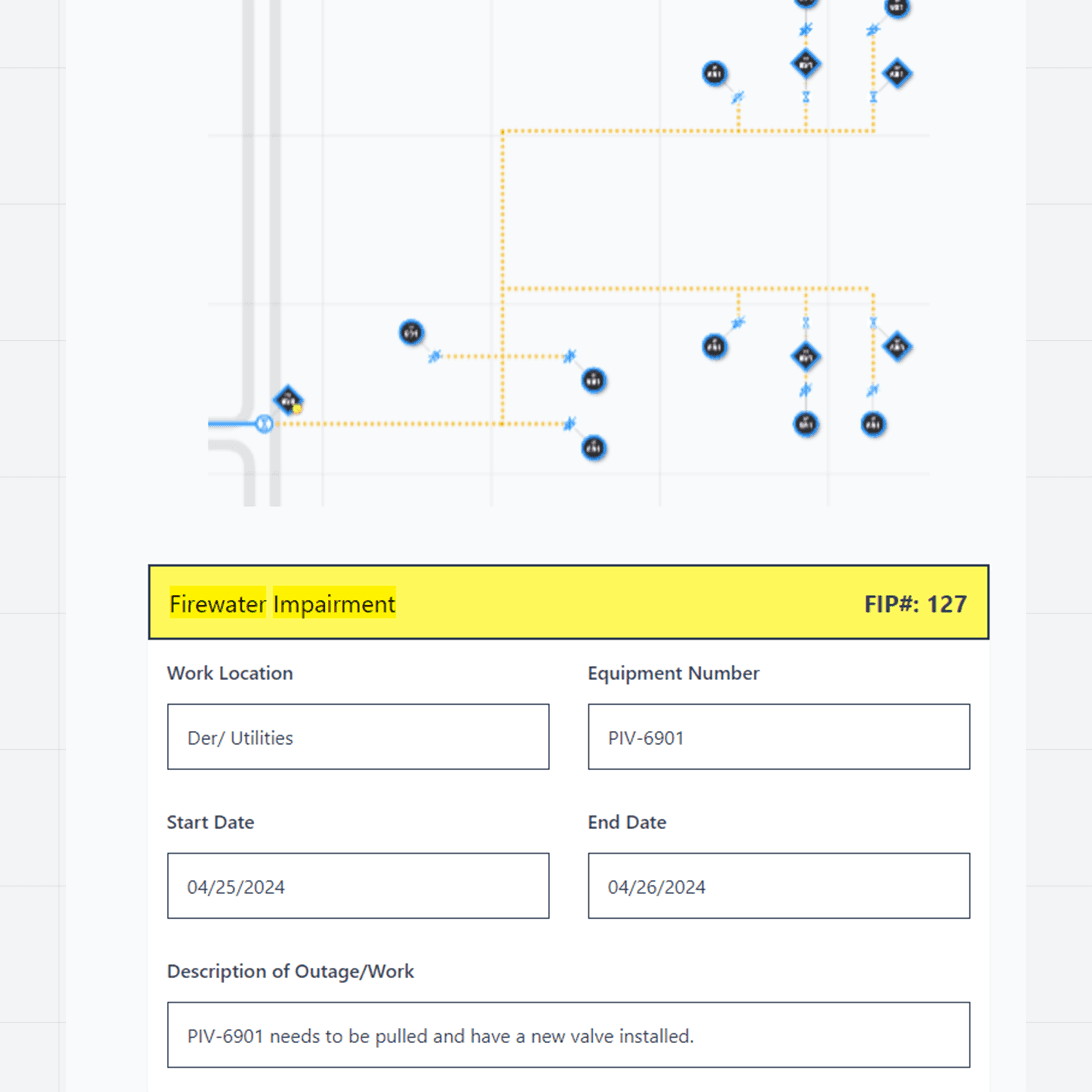 Impairment Tracking System Email