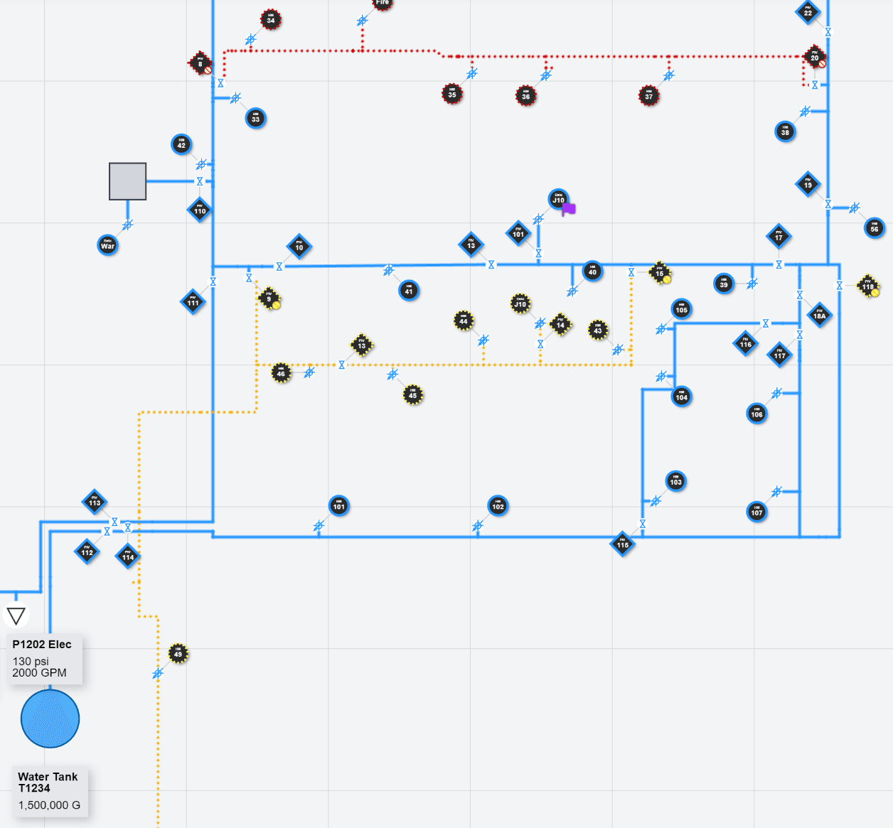 Impairment Tracking System Map